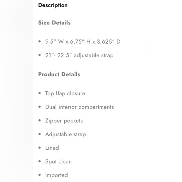 Le La Lo Vegan Crossbody Chain Bag - Black - Picture 4 of 4